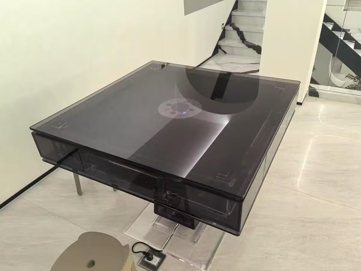 Unique Creativity Acrylic Fully Automatic Customize Mahjong Table