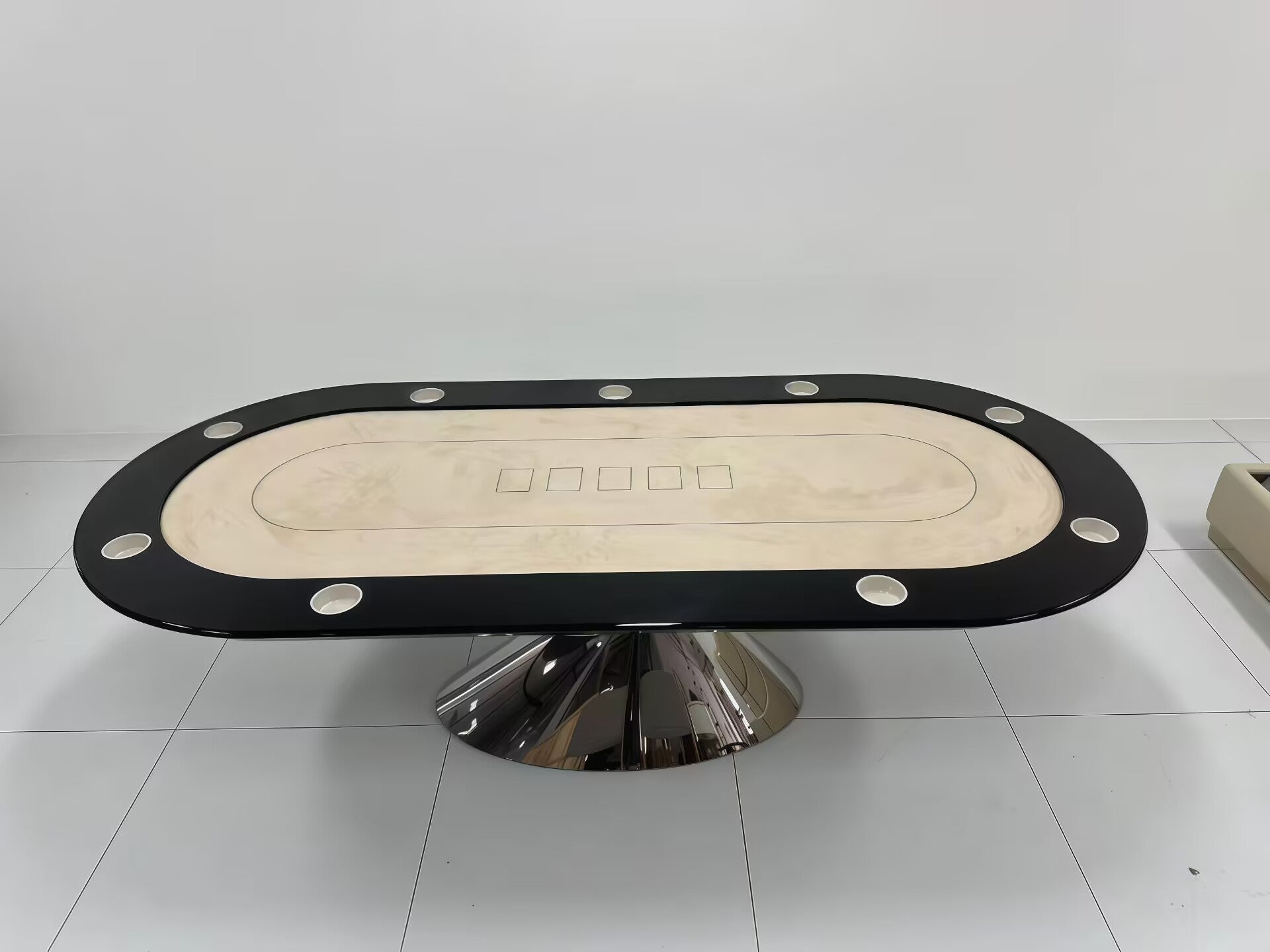 Bentley Modern Luxurious  High End Metal Creative Design Poker Table