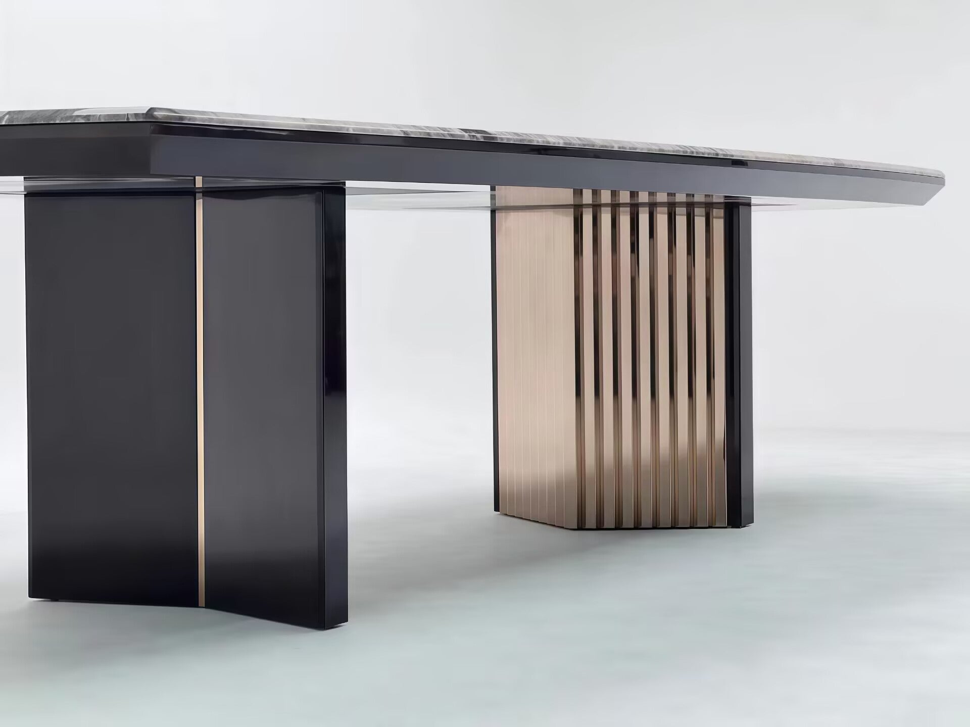 Beyond Luxurious Upscale Artistic Creativity Rectangle Dining Table