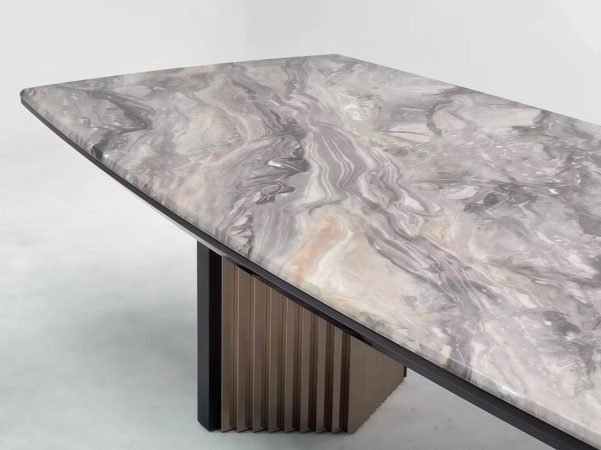 Beyond Luxurious Upscale Artistic Creativity Rectangle Dining Table