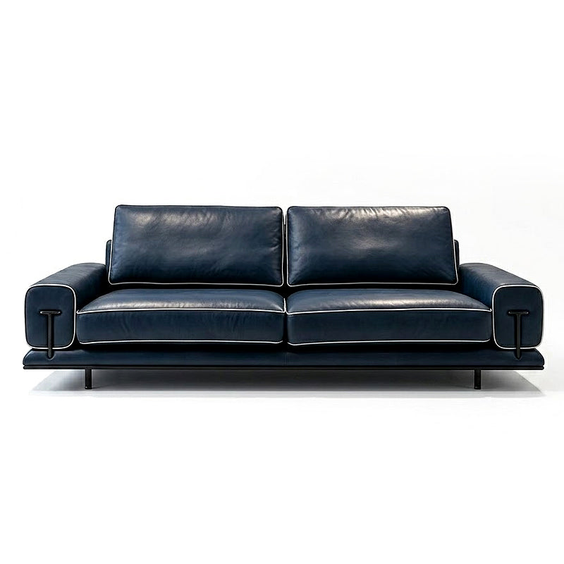 Blues Villa Living Room Luxurious Superior Quality Art Leather Sofa