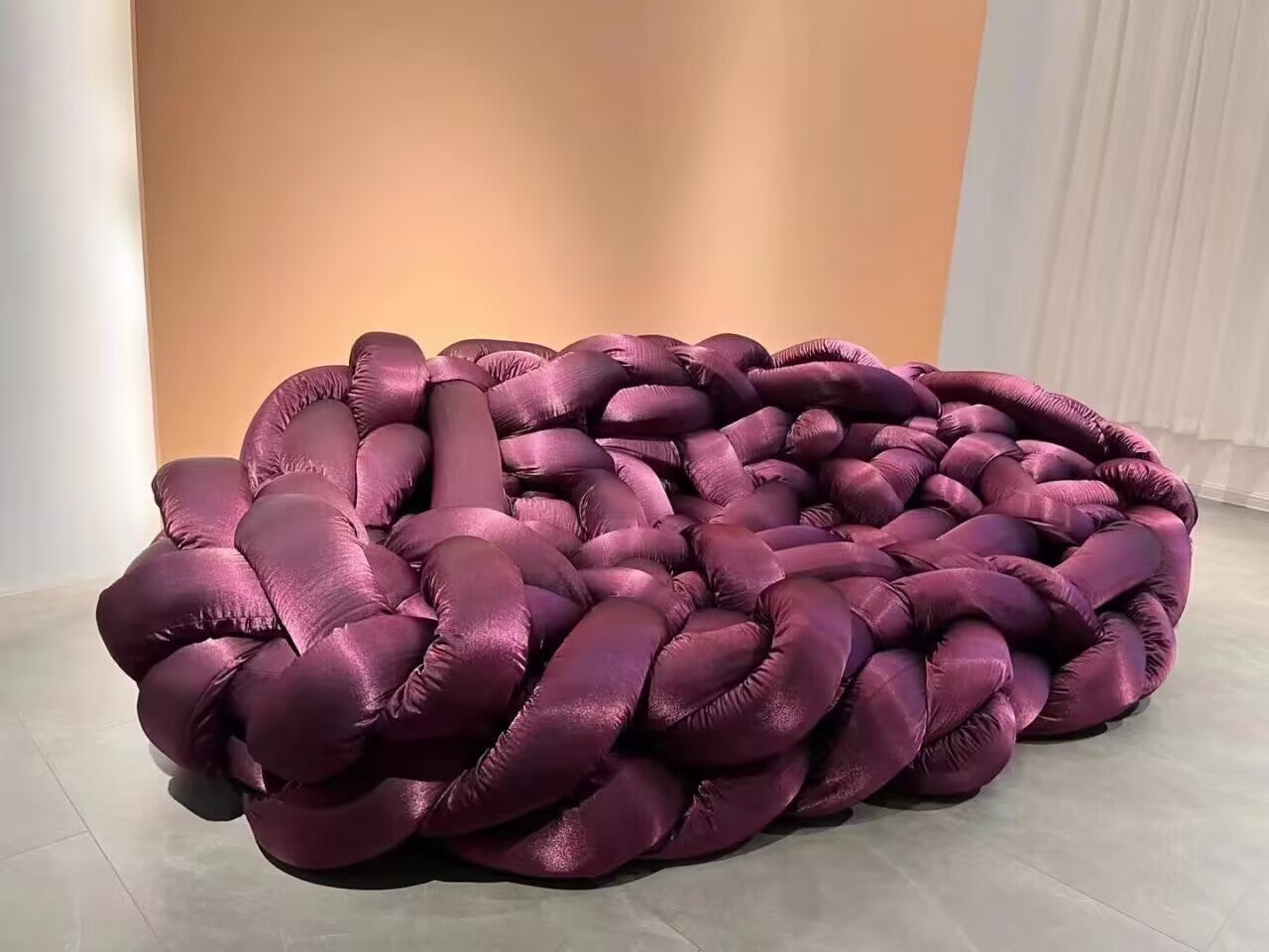 Boa Living Room Modern Upscale Creative Fabric Weaving Sofa