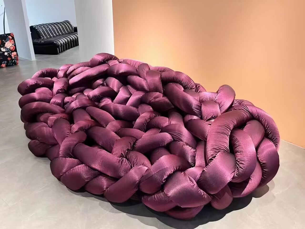 Boa Living Room Modern Upscale Creative Fabric Weaving Sofa