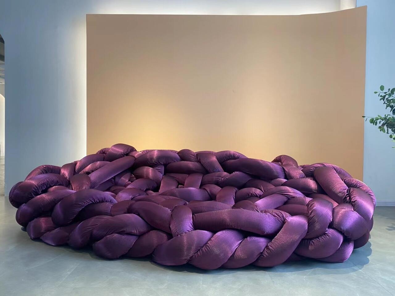 Boa Living Room Modern Upscale Creative Fabric Weaving Sofa