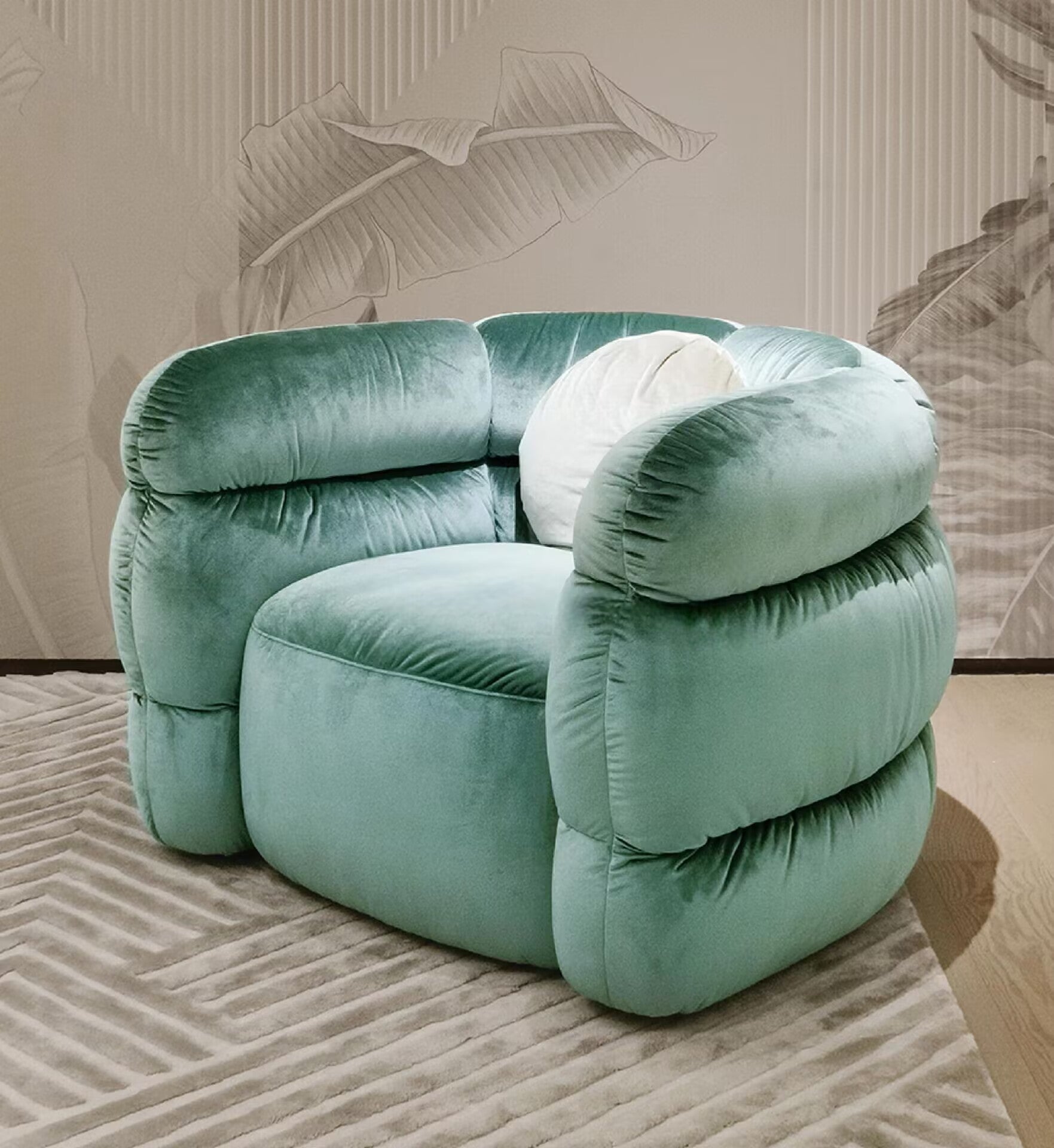 Bomber Modern Luxurious Minimalism Customize Fabric Sofa