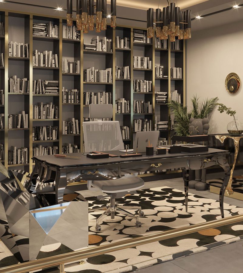 Unique BOULEVARD DIAMOND DESK