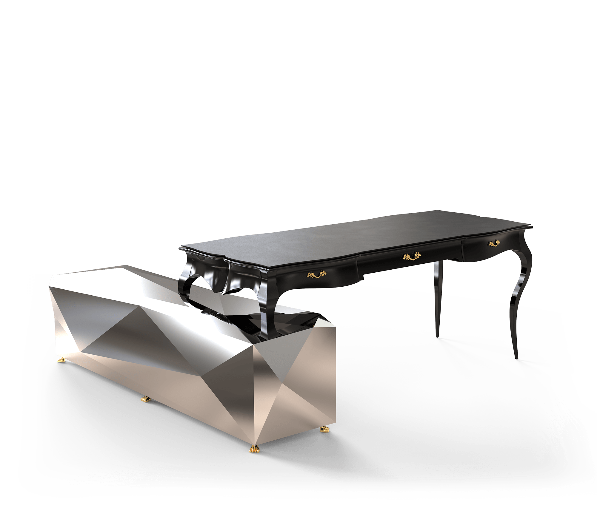 Unique BOULEVARD DIAMOND DESK