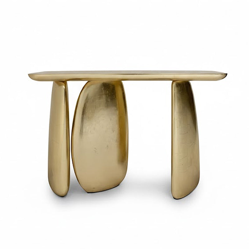 Brabbu Modern Minimalist Villa Hallway Unique Artistic Console