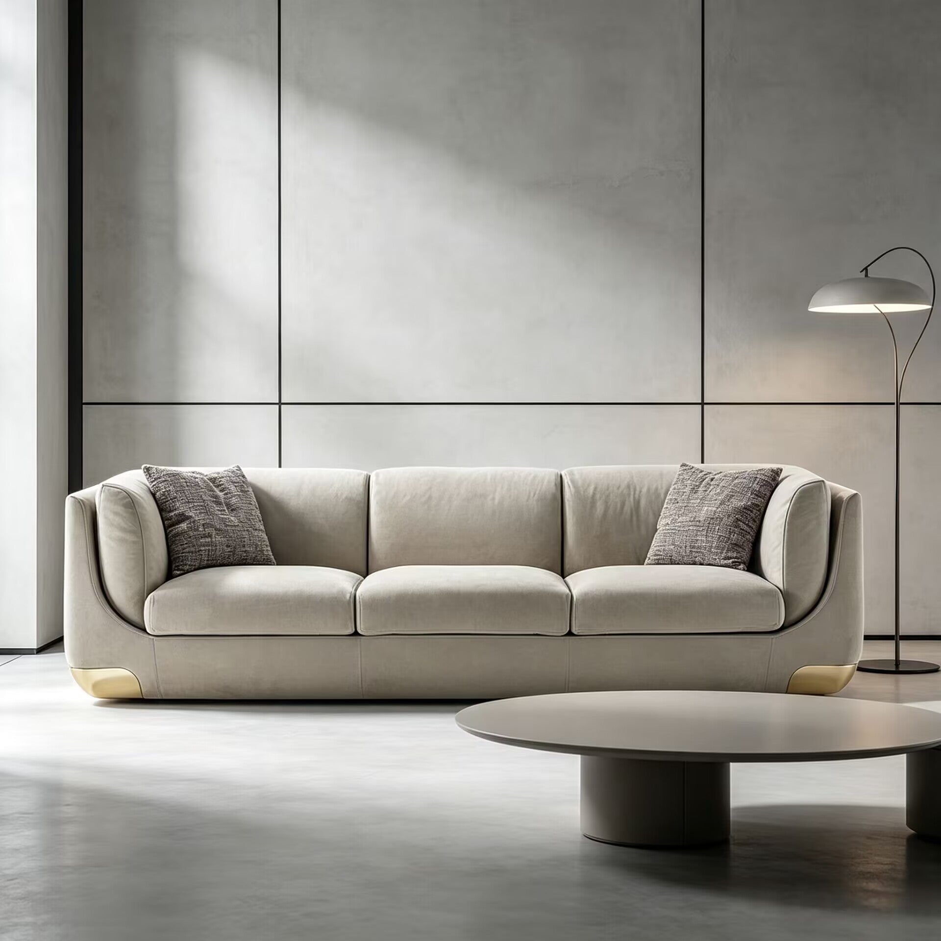 Bravery Villa Living Room Modern Creativity Fabric Customize Sofa