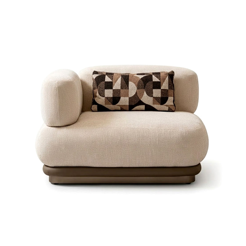 Bristol Point Laf Designer Minimalist Customize Fabric Sofa Chair