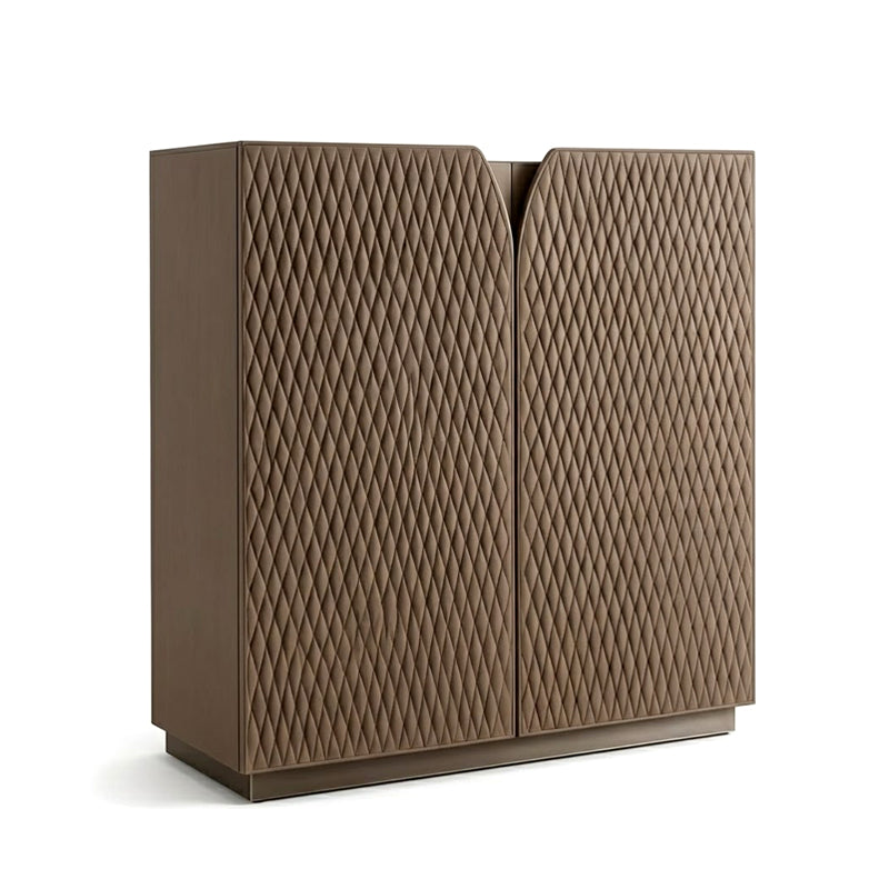 Caiias Mobili Luxurious Villa Living Room Artistic Solid Wood Sideboard