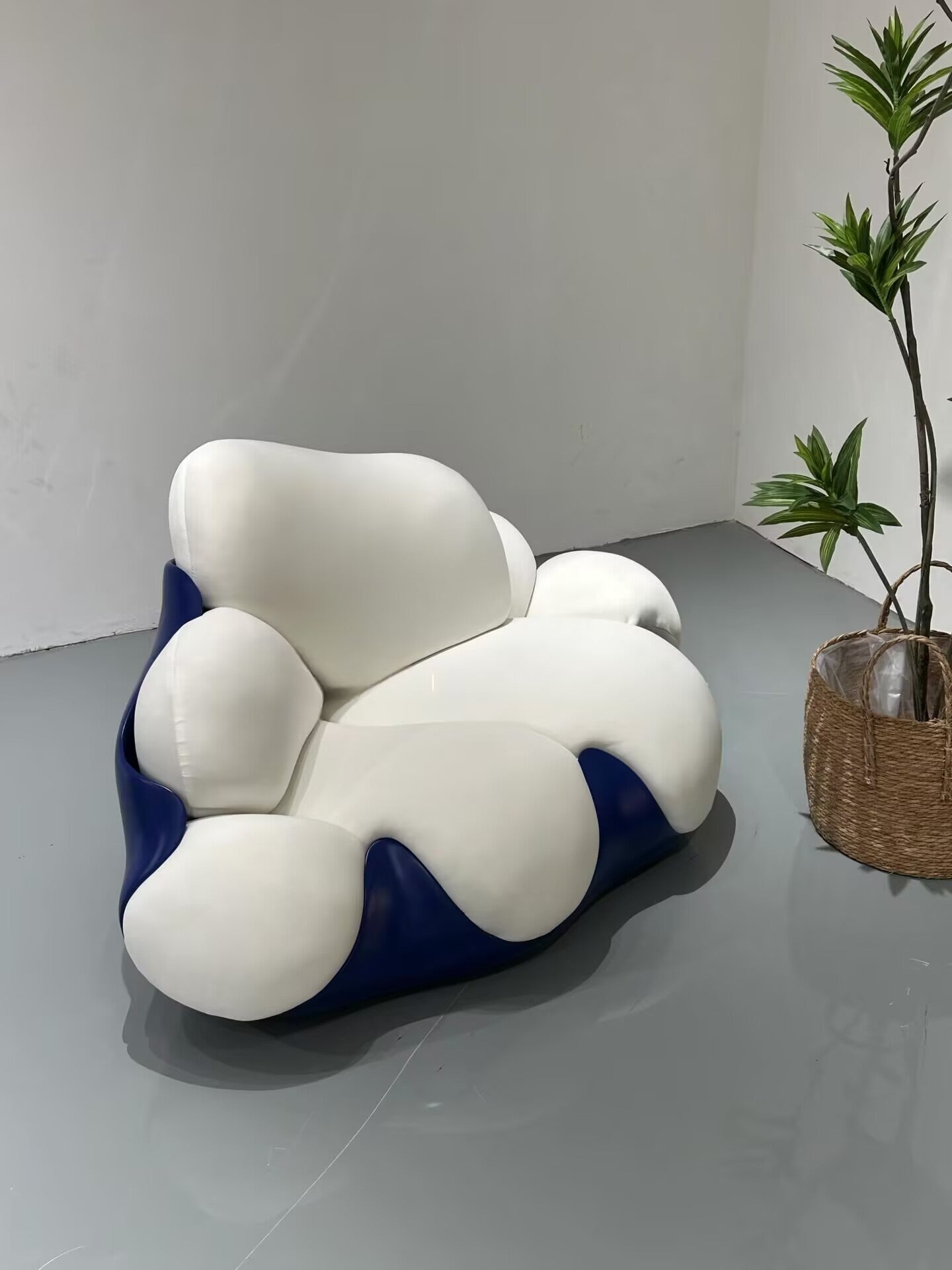 Canape Villa Unique Creativity Irregular Fabric Clouds Sofa