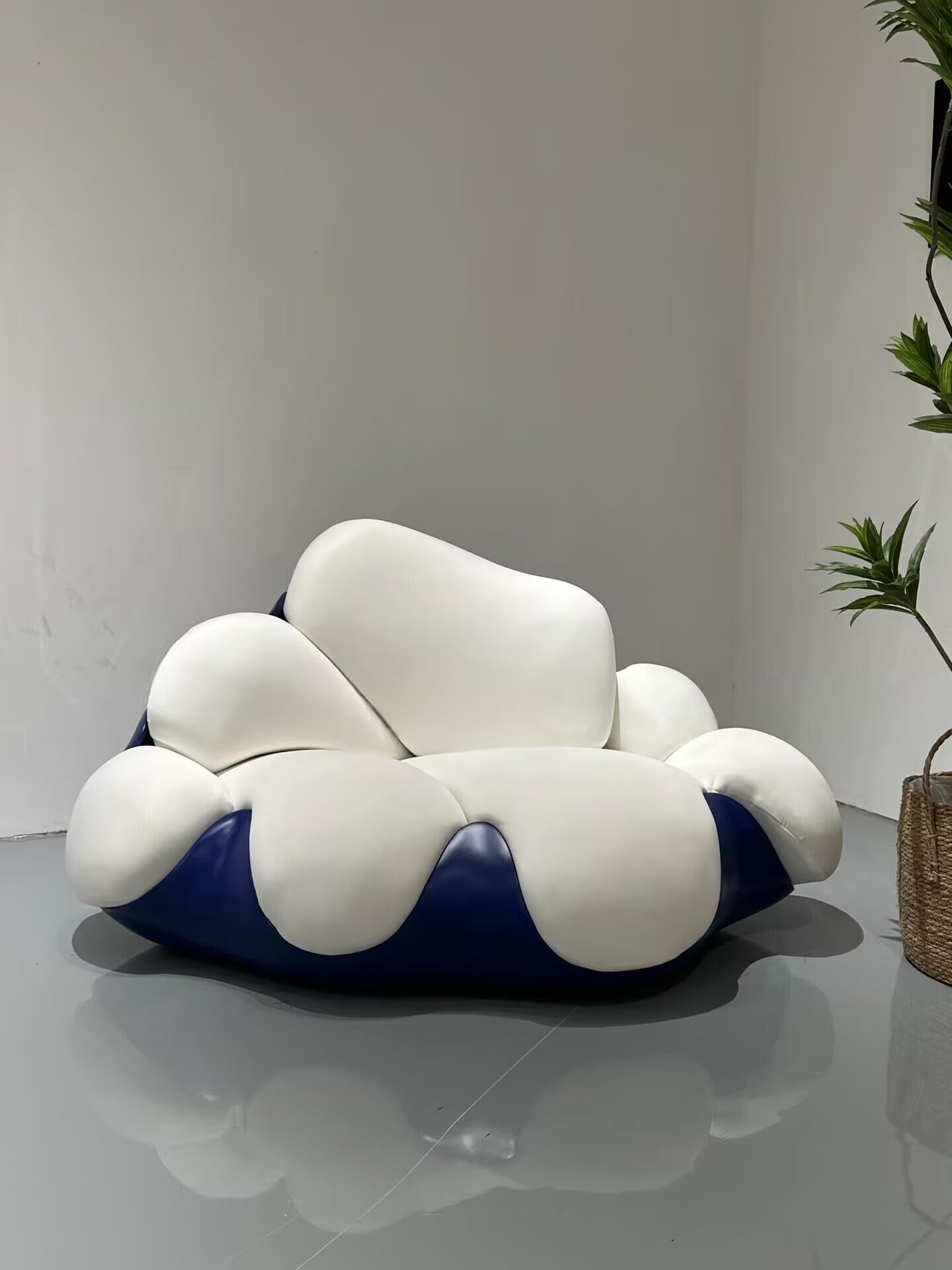 Canape Villa Unique Creativity Irregular Fabric Clouds Sofa