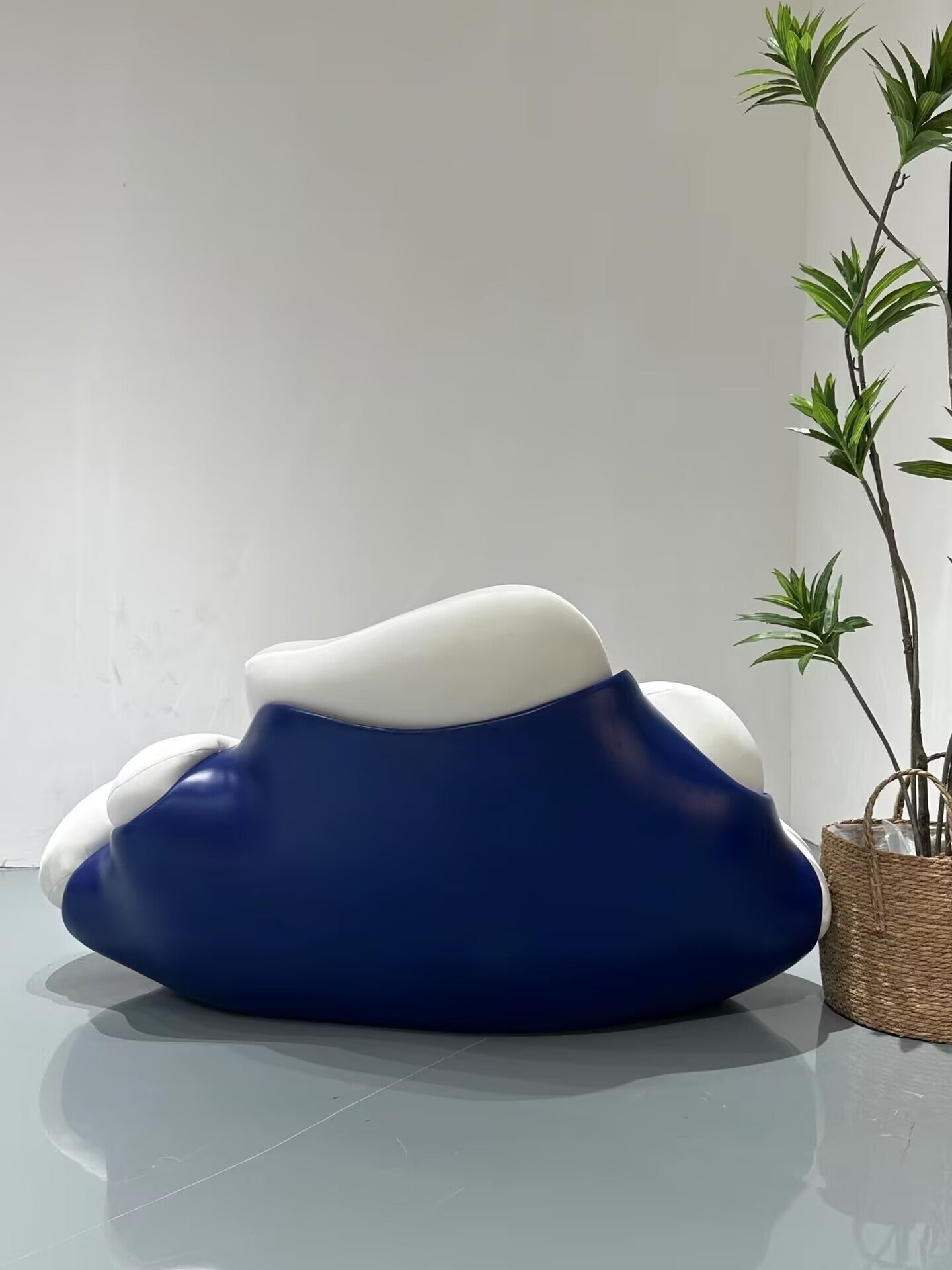 Canape Villa Unique Creativity Irregular Fabric Clouds Sofa