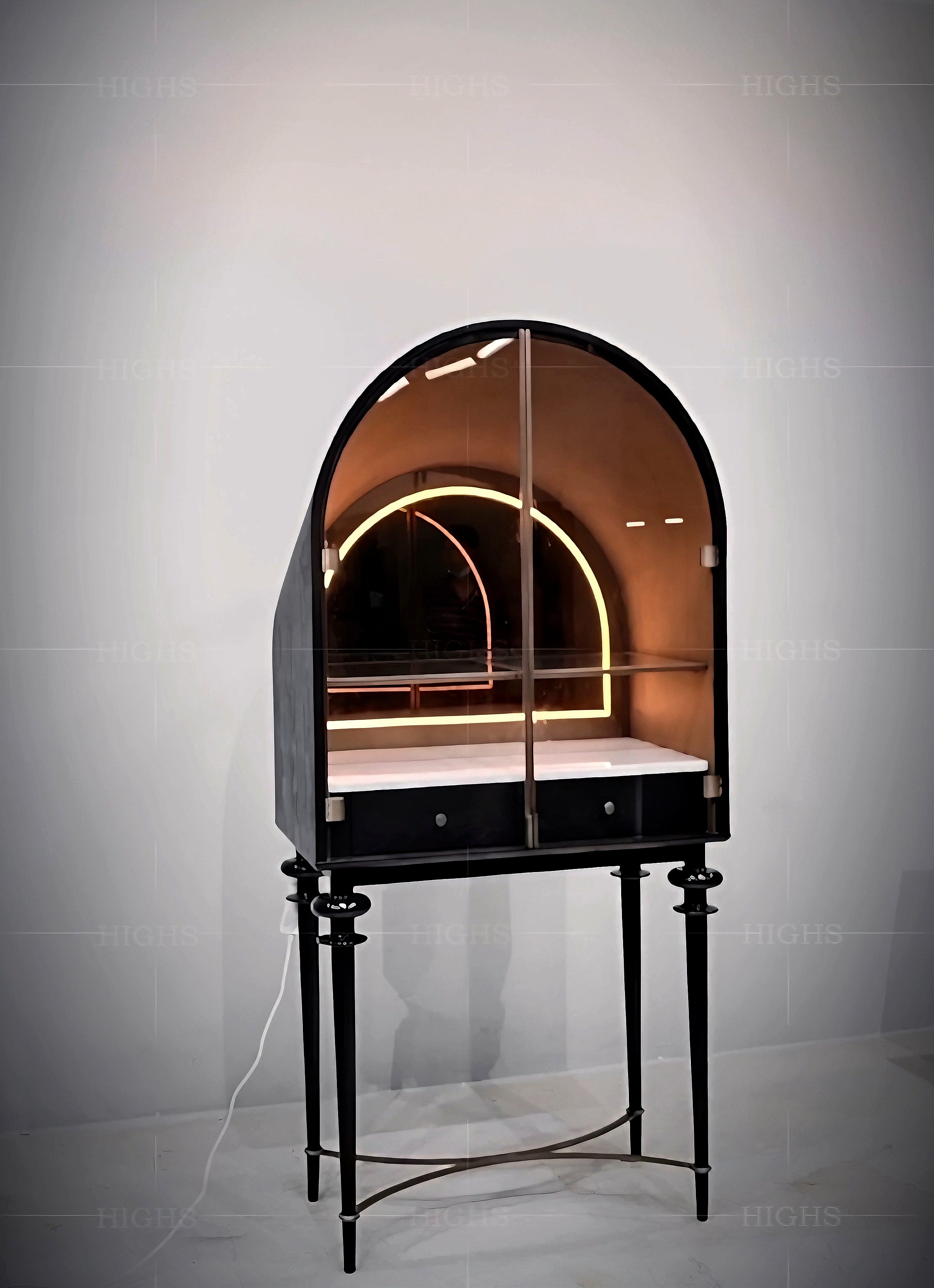 Luxury castle wine cabinet unique design