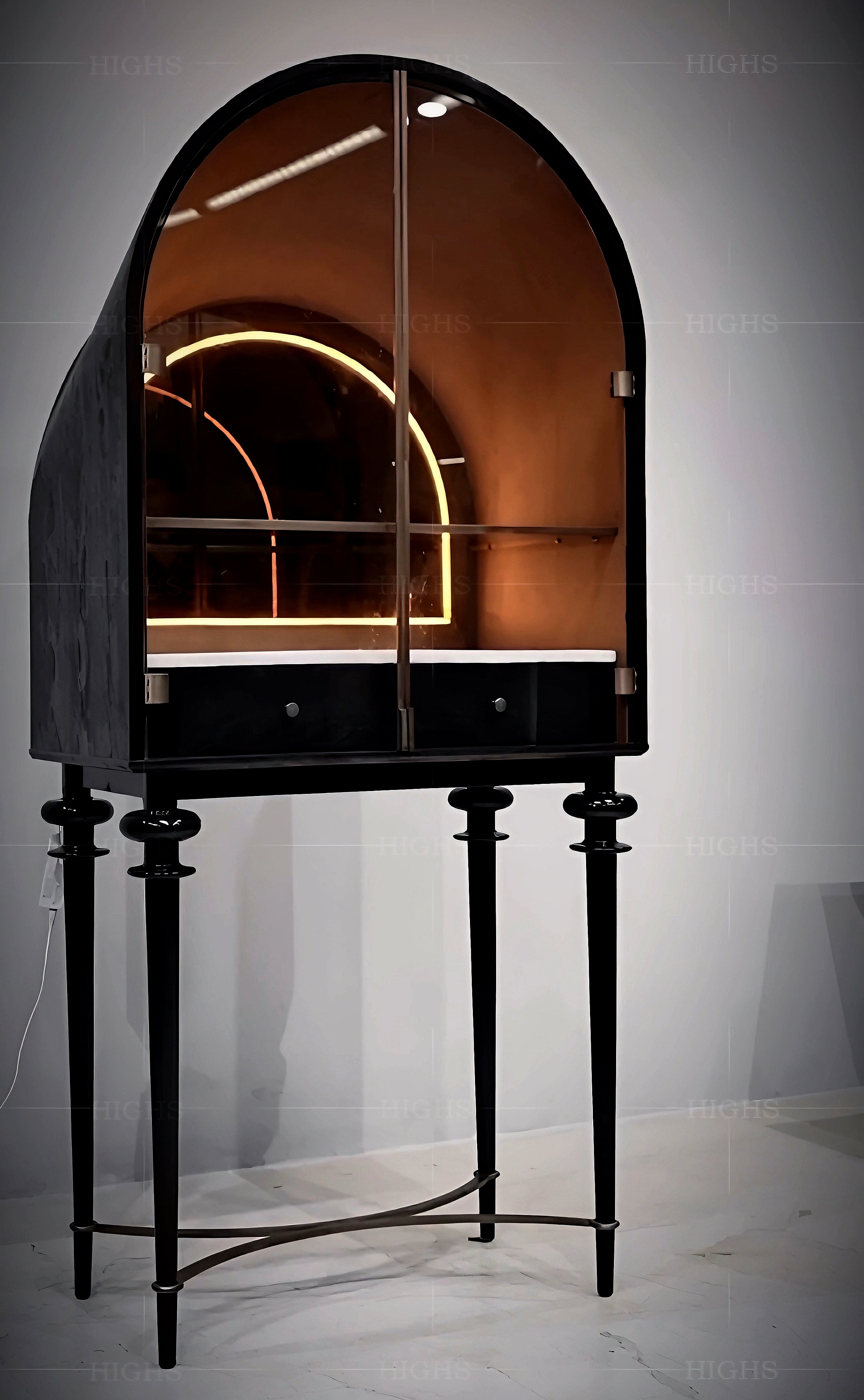 Luxury castle wine cabinet unique design