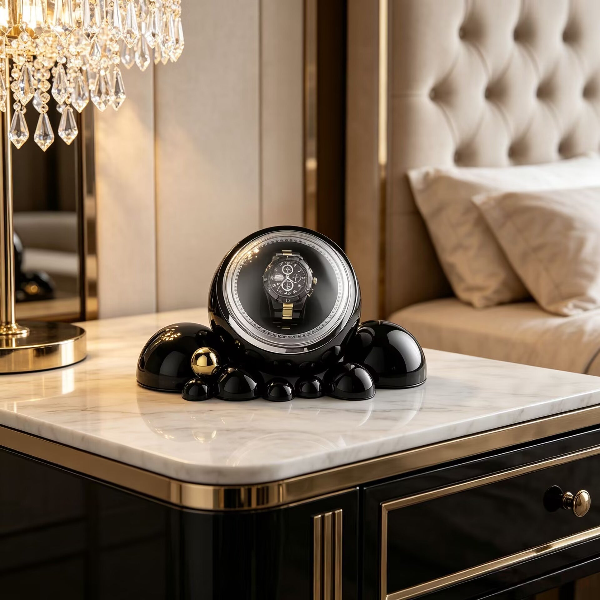 Cloud Italian Unique Creativity Stainless Steel Watch Winder