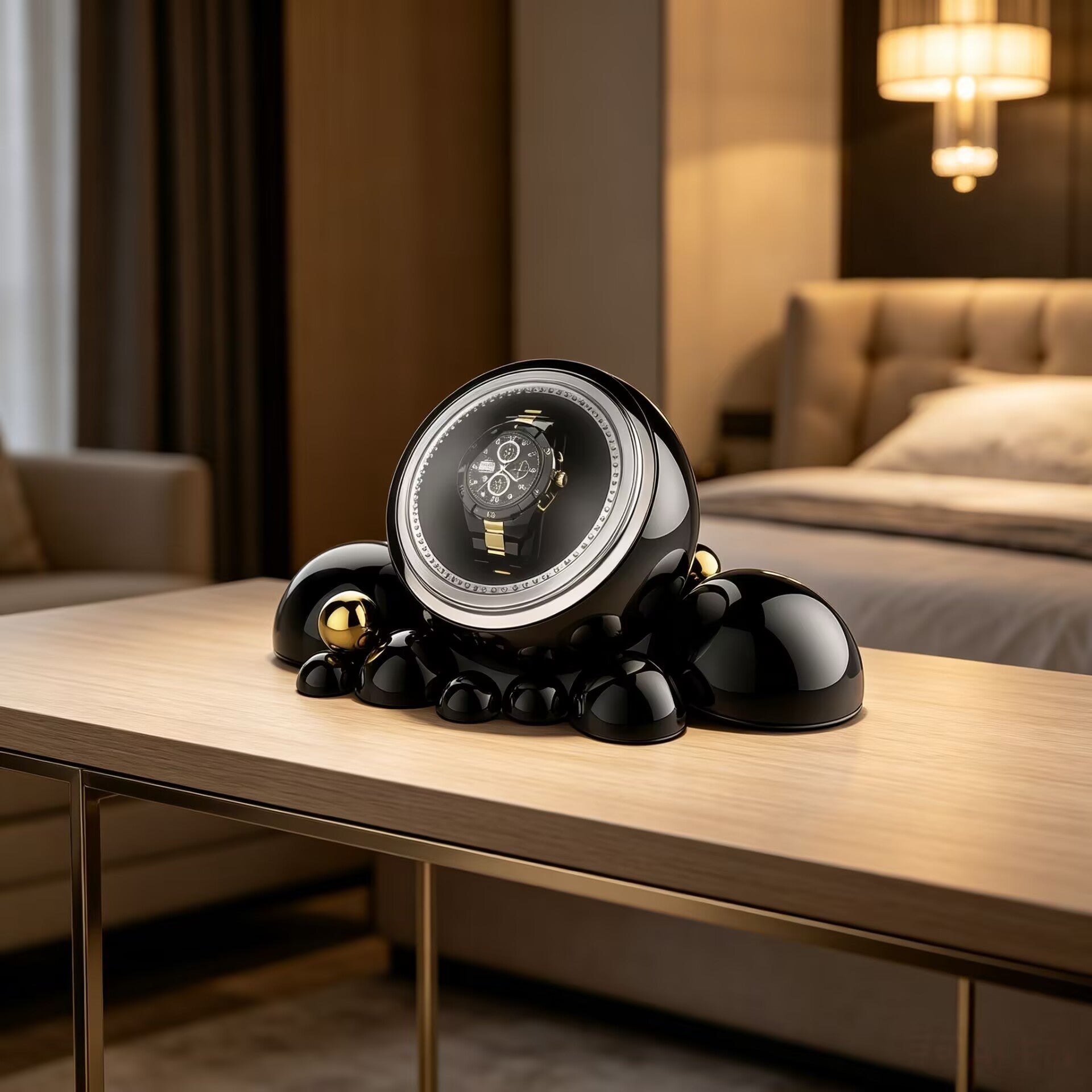 Cloud Italian Unique Creativity Stainless Steel Watch Winder