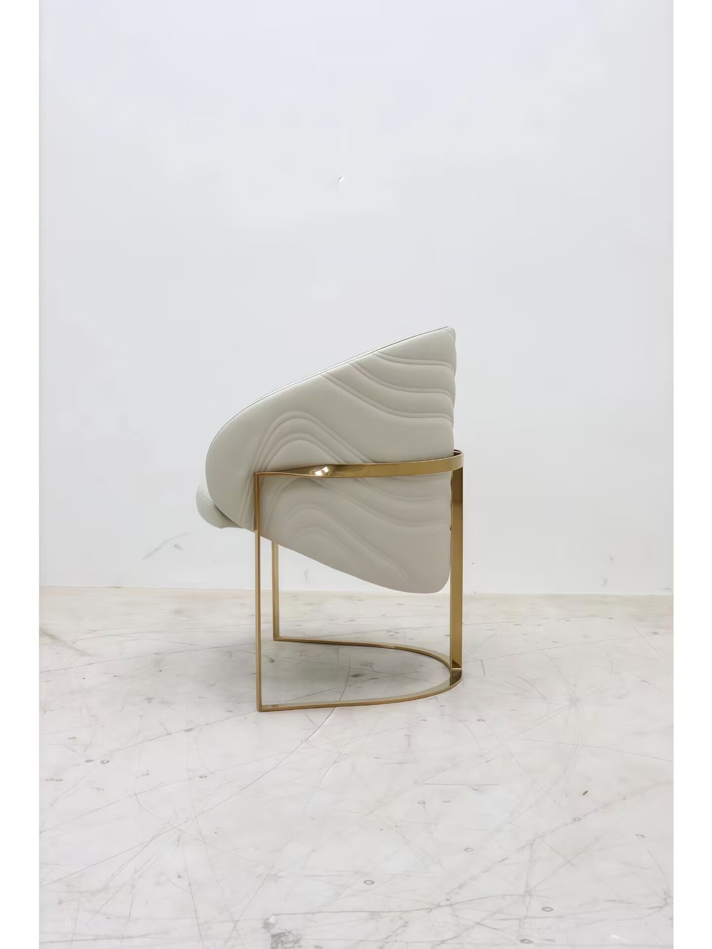 Cloud Italian Modern High End Minimalist Genuine Leather Chair