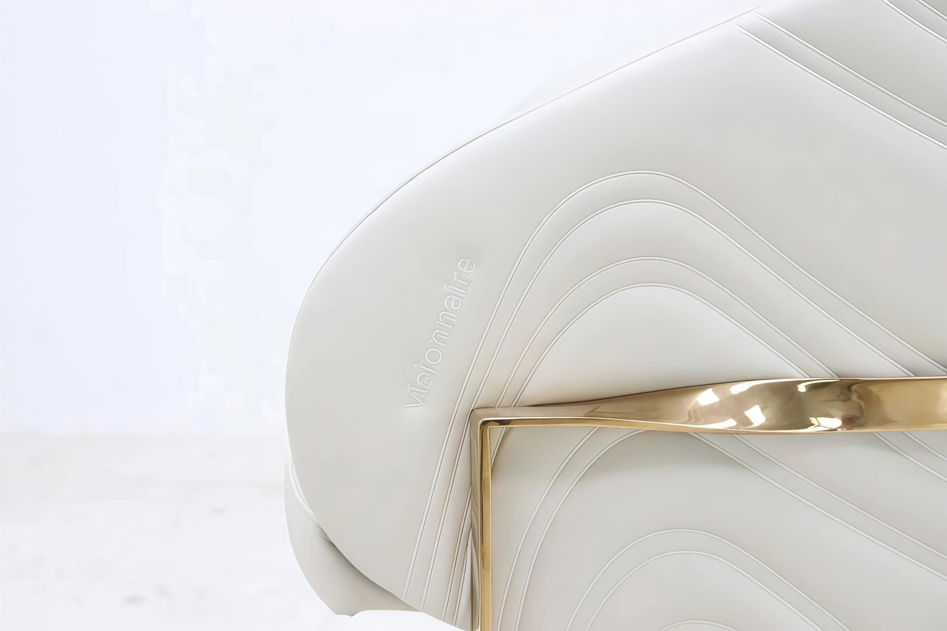 Cloud Italian Modern High End Minimalist Genuine Leather Chair