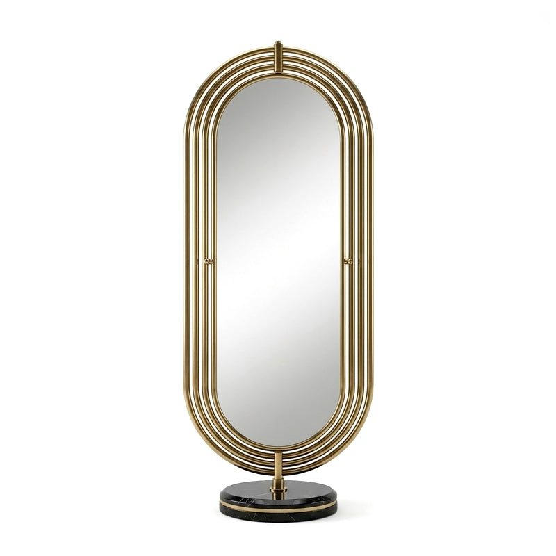 Colosseum Floor Bedroom High-End Creativity Rotate Full-Length Mirror