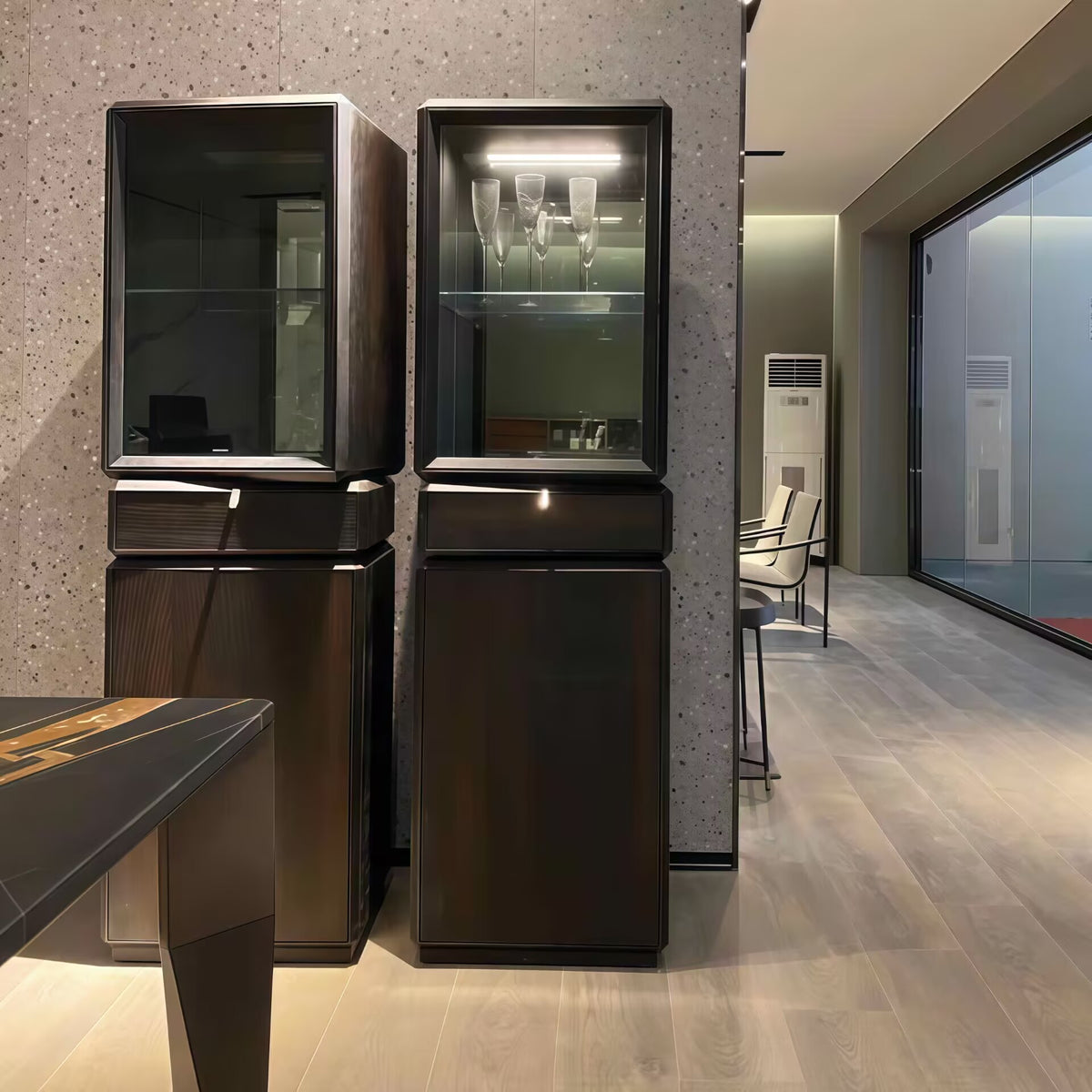 Colossus Unique Creativity Segmented Rotating Wine Cabinet