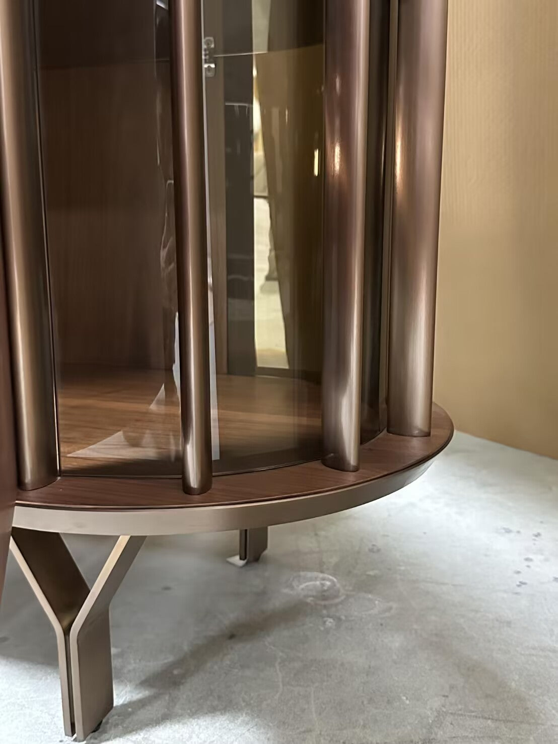 Costes Unique Minimalist Solid Wood Commission Wine Cabinet