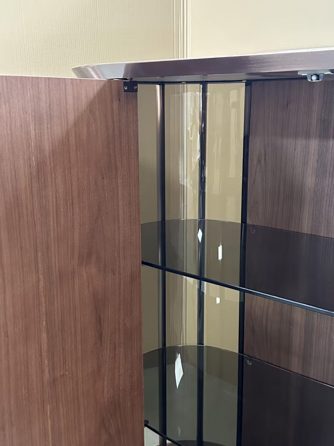 Costes Unique Minimalist Solid Wood Commission Wine Cabinet