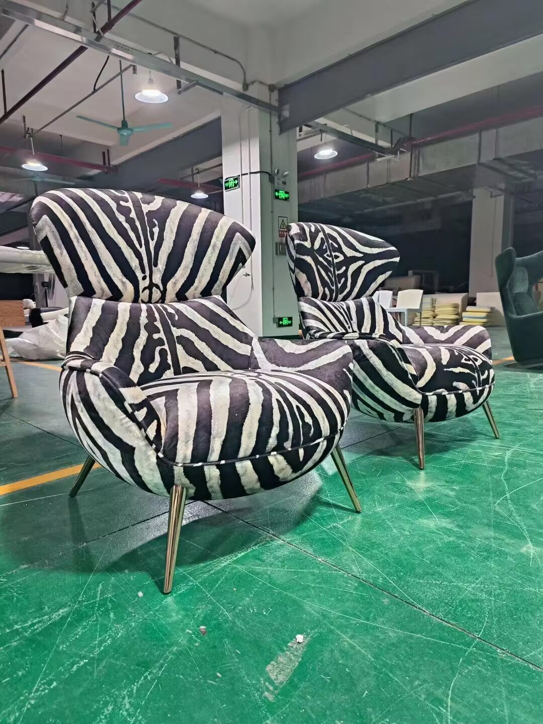 Curacao Artistic Unique Creative Minimalist Fabric Sofa Chair