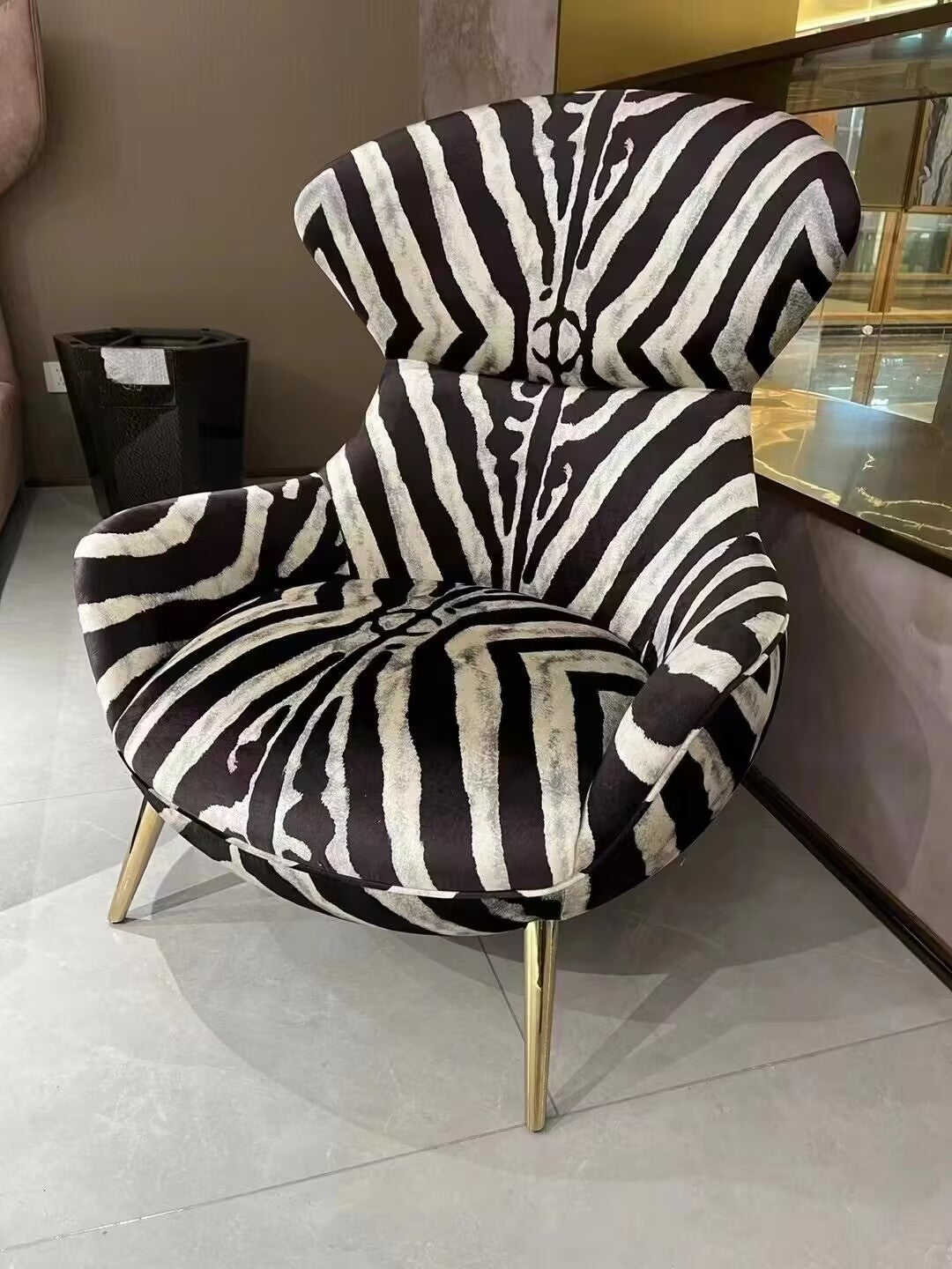 Curacao Artistic Unique Creative Minimalist Fabric Sofa Chair