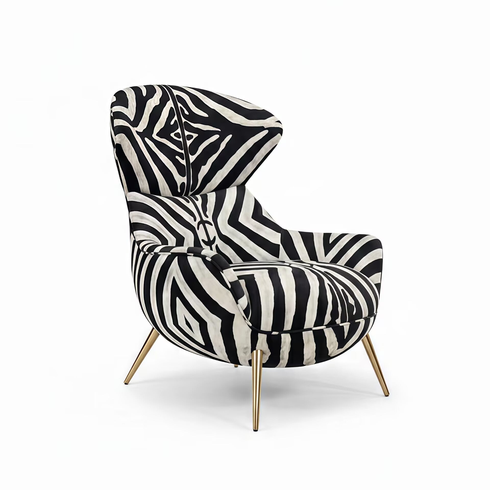 Curacao Artistic Unique Creative Minimalist Fabric Sofa Chair