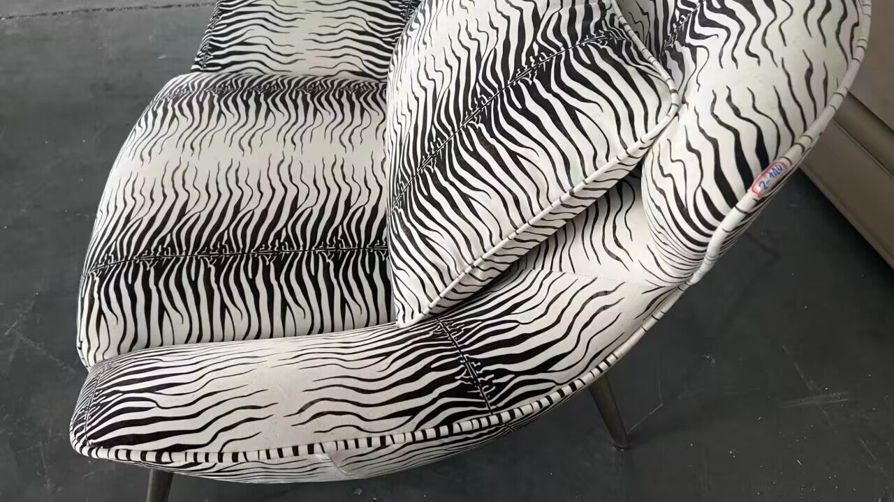 Curacao Italian Artistic Designer Metal Unique Single Armchair