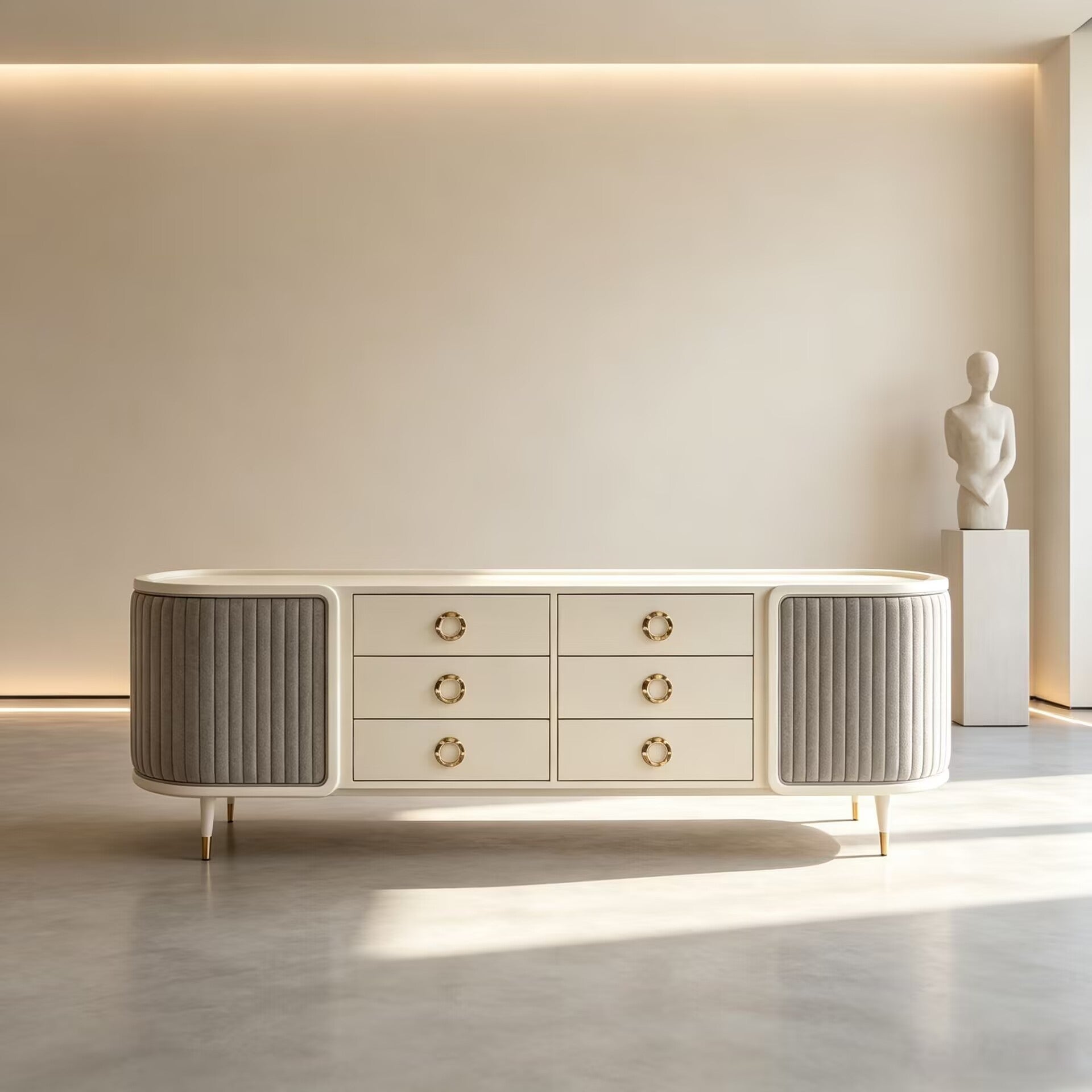 Davis Designer Unique Creativity Customize Solid Wood Sideboard