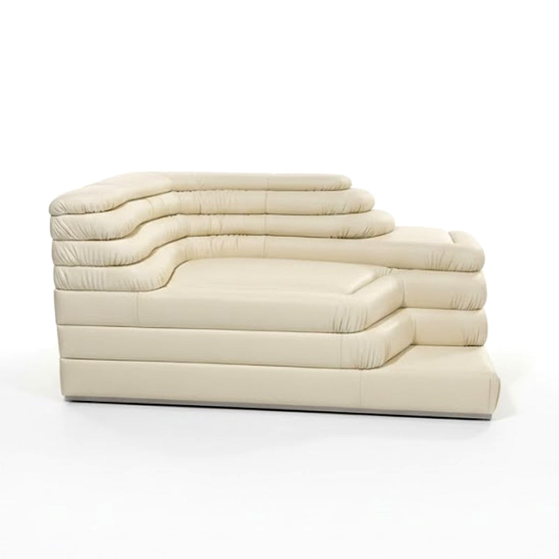 De Sade Unique High End Irregular Minimalist Genuine Leather Sofa