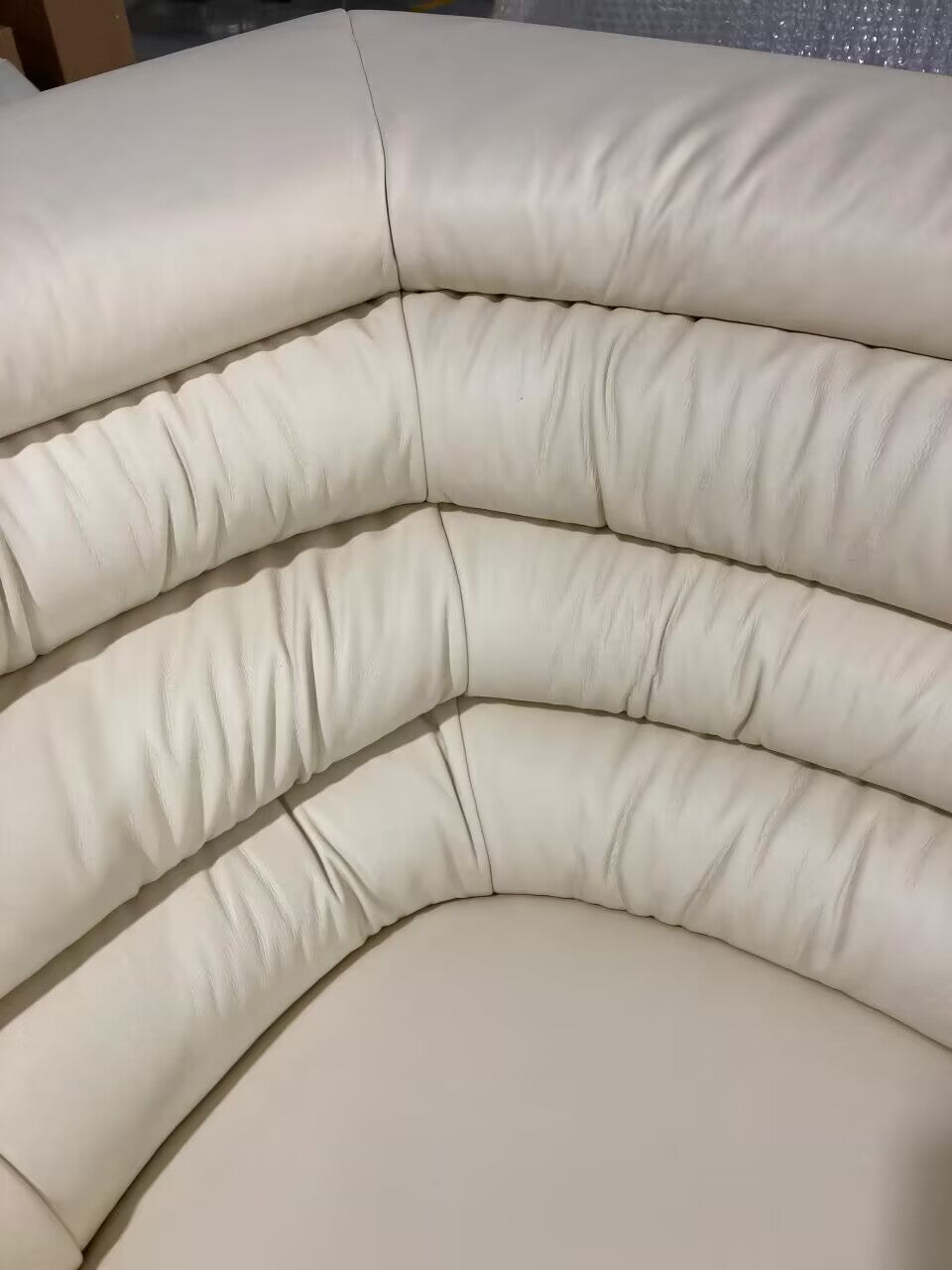 De Sade Unique High End Irregular Minimalist Genuine Leather Sofa