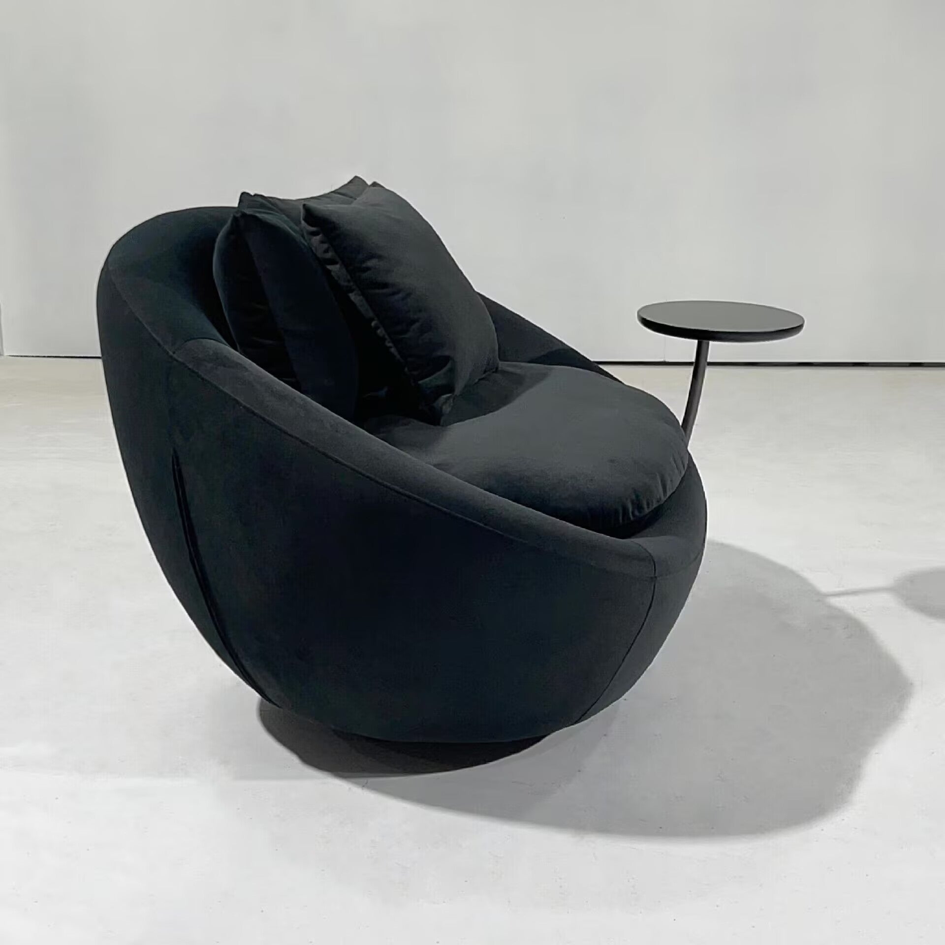 Desiree Lacoon Modern Simplicity Rotation Single Fabric Sofa Chair