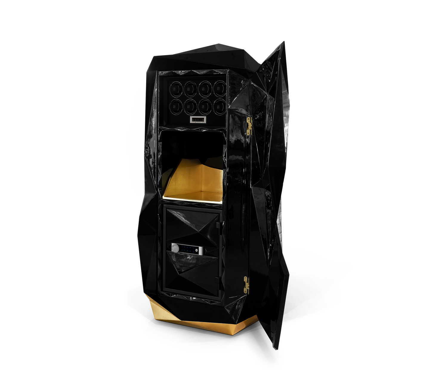 diamond black Art Design luxury safe