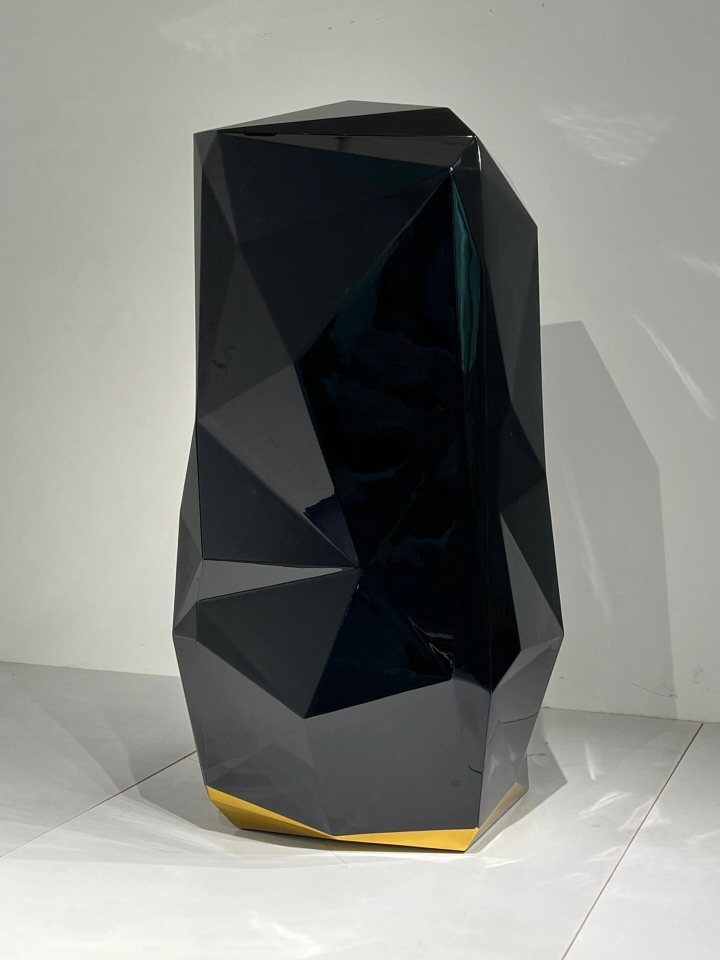 diamond black Art Design luxury safe