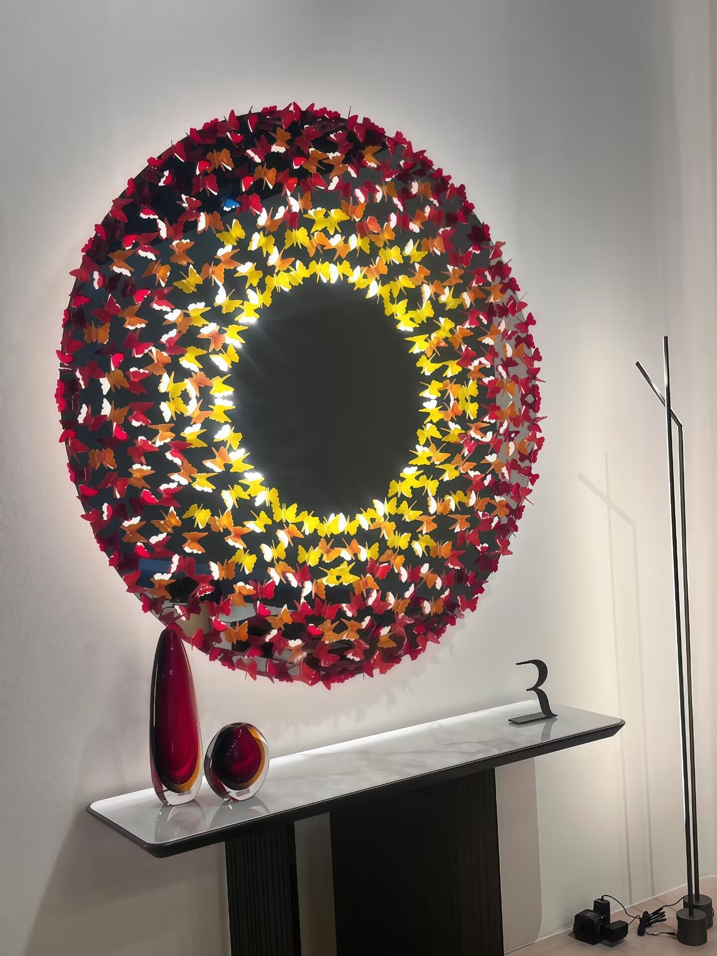 Dreamcatcher Modern Unique Creativity Butterfly Decorative Mirror