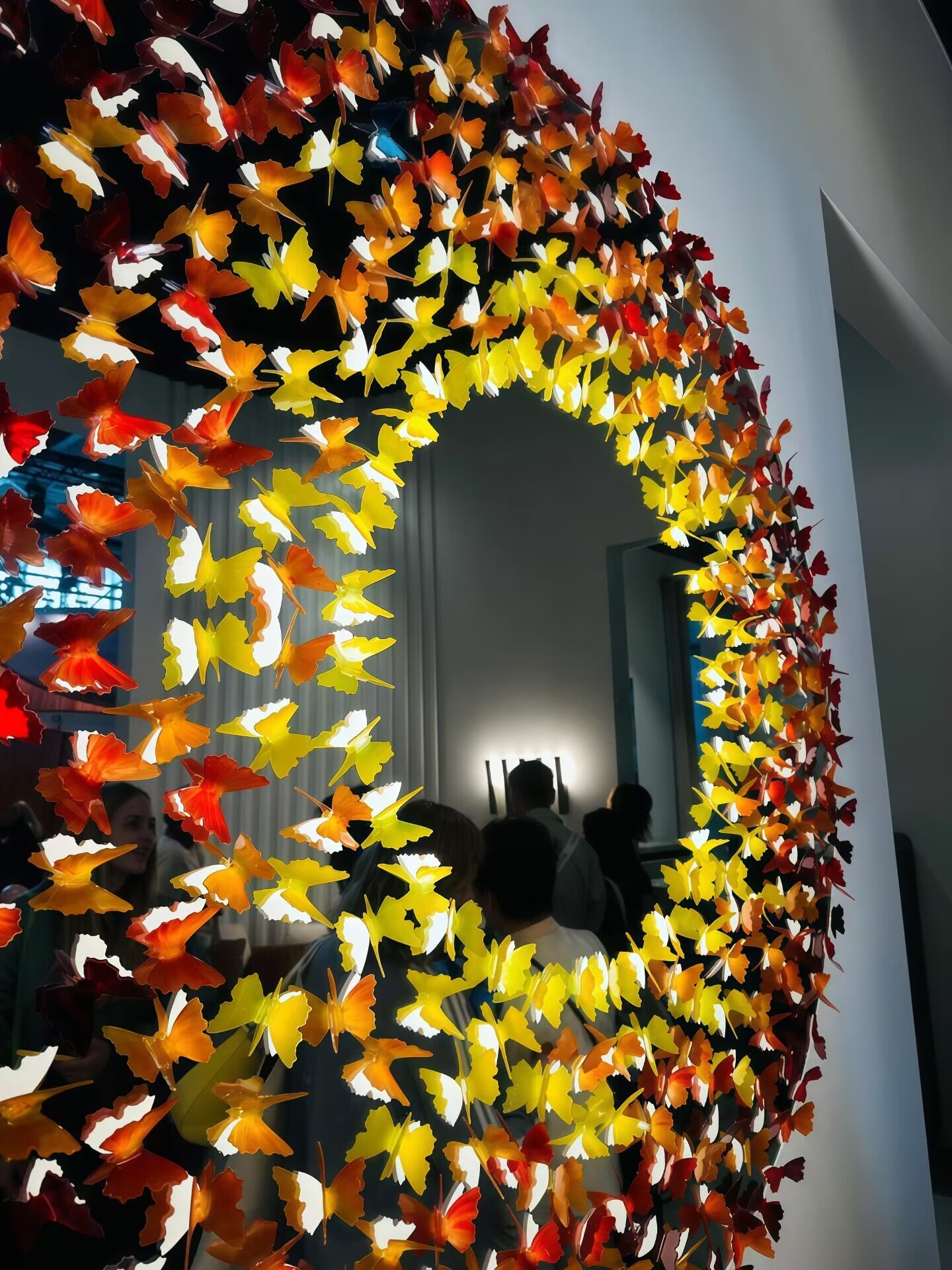 Dreamcatcher Modern Unique Creativity Butterfly Decorative Mirror