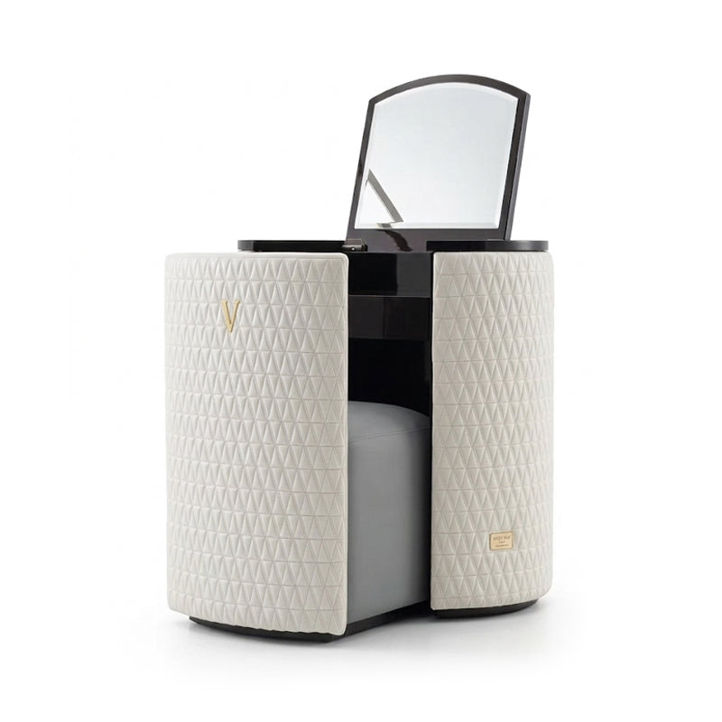 High Quality Modern Creativity Leather Solid Wood Dressing Table