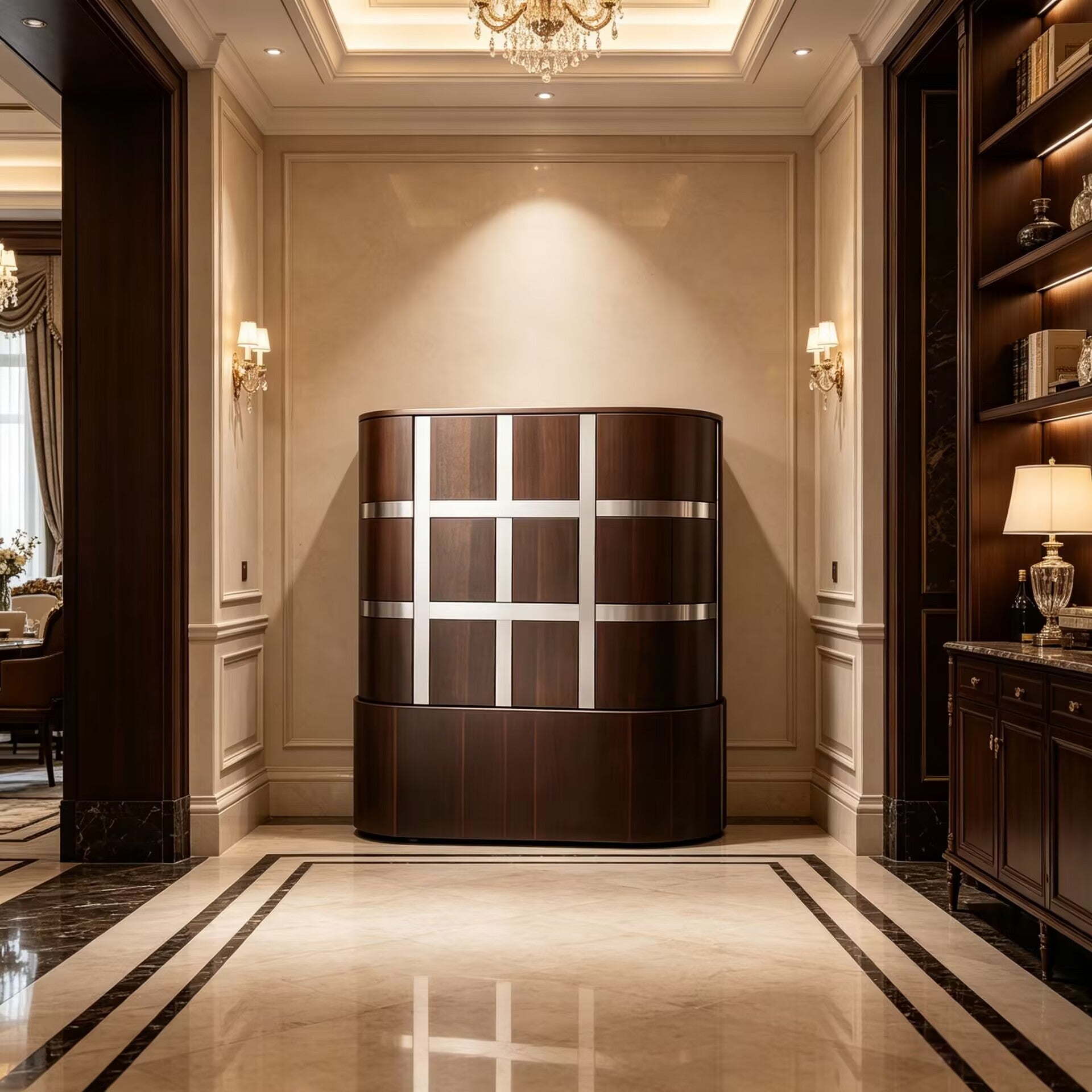 Egoiste Signature Upscale Customize Solid Wood Anti-Theft Safe