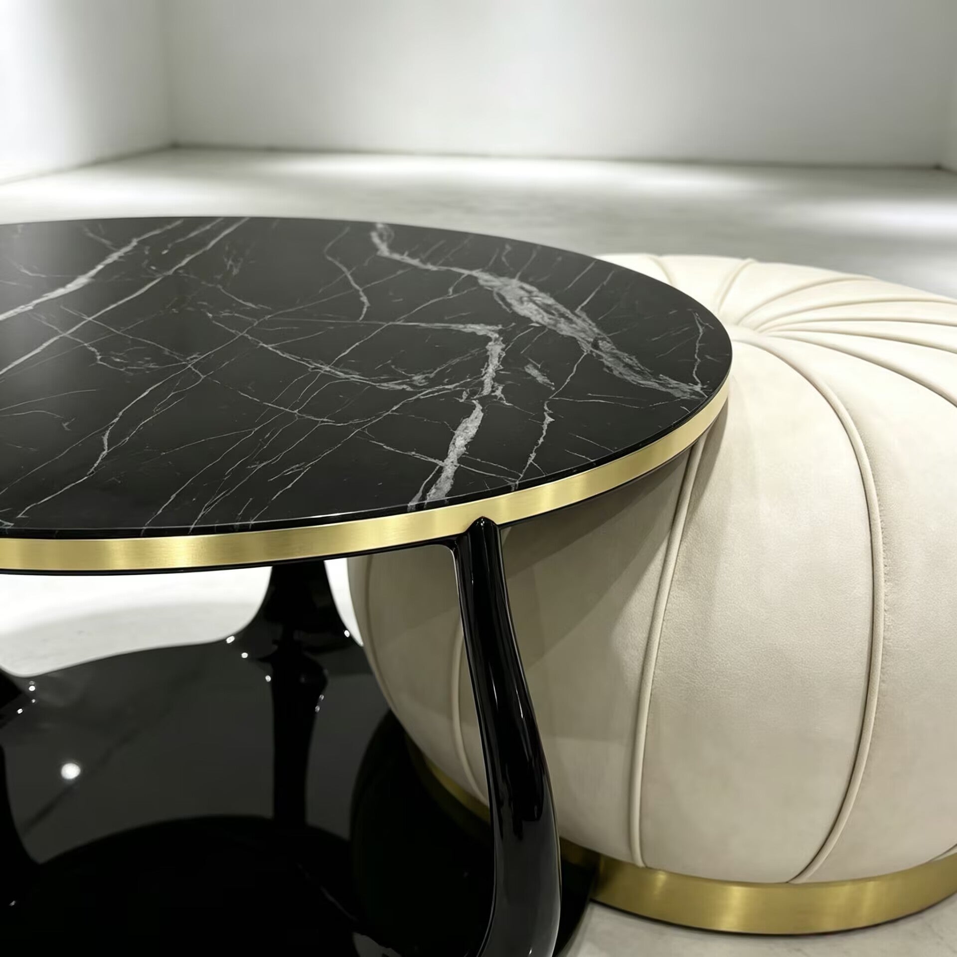 Embrace Modern Luxury Unique Combination Marble Coffee Table
