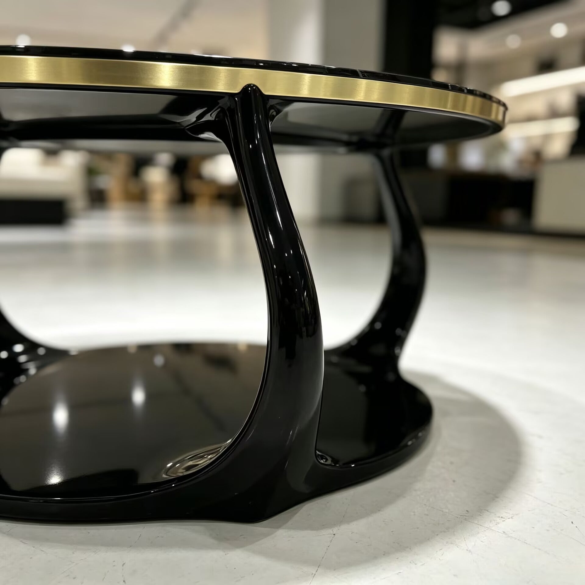 Embrace Modern Luxury Unique Combination Marble Coffee Table
