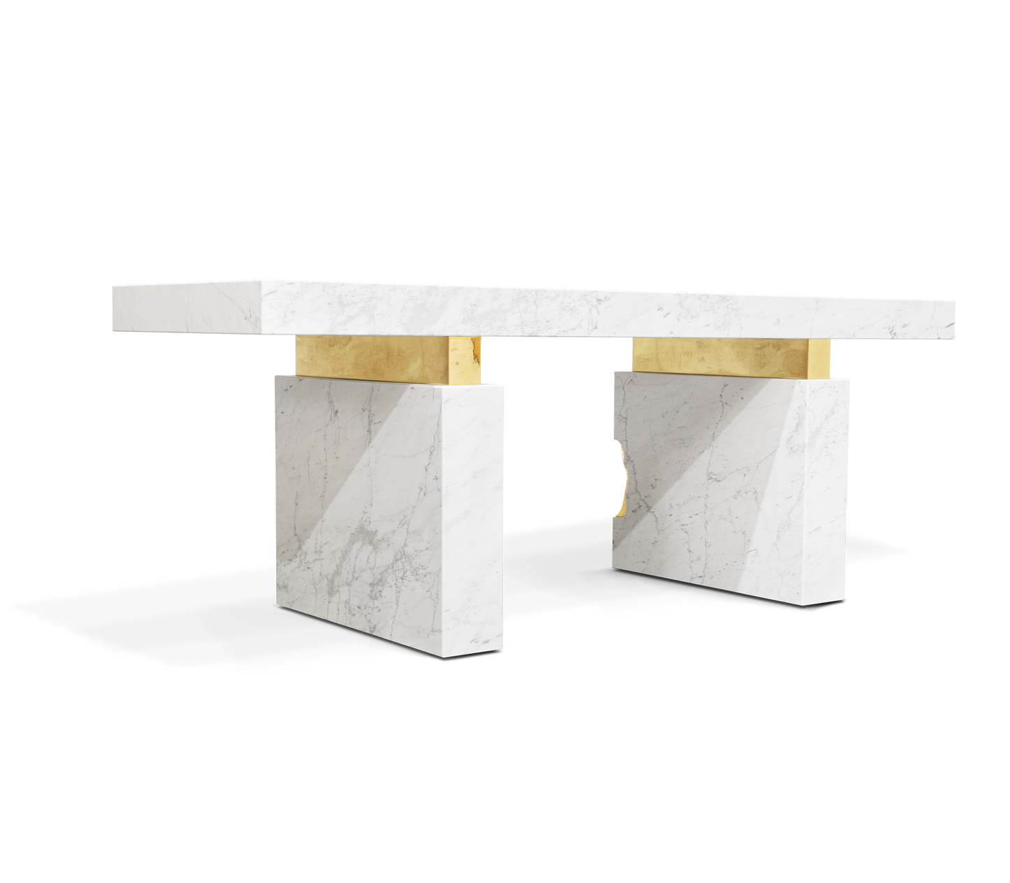empire Emperador natural marble desk