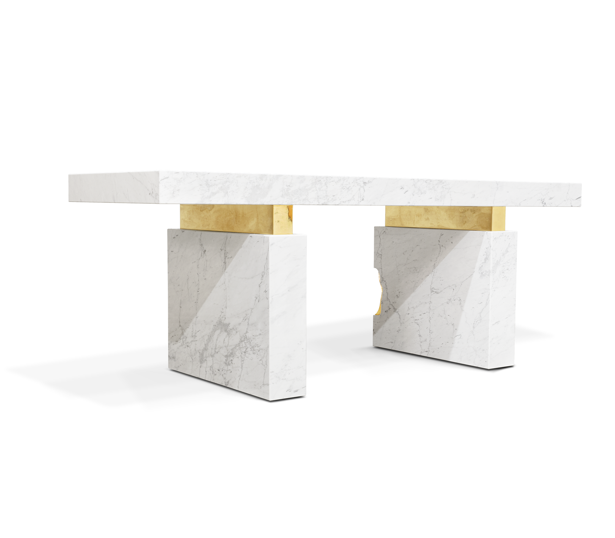 empire Emperador natural marble desk
