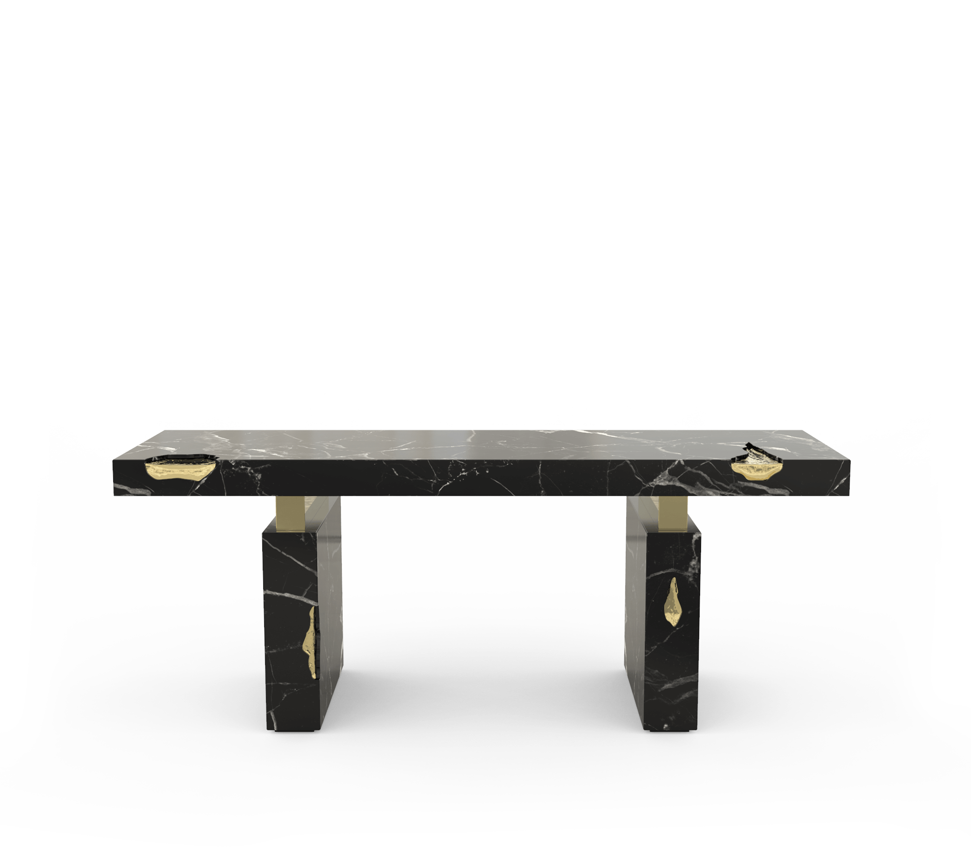 empire Emperador natural marble desk