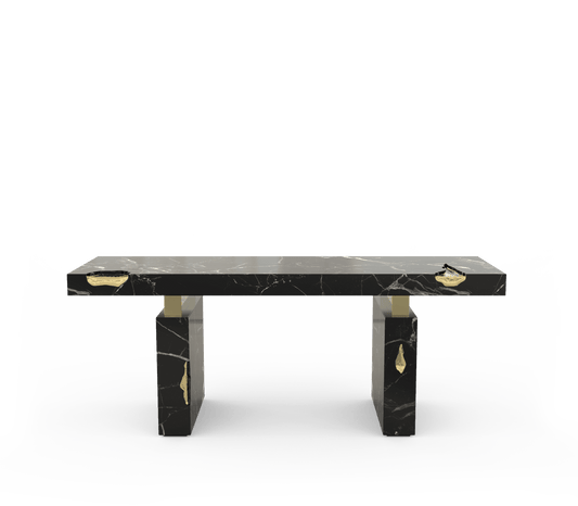 empire Emperador natural marble desk