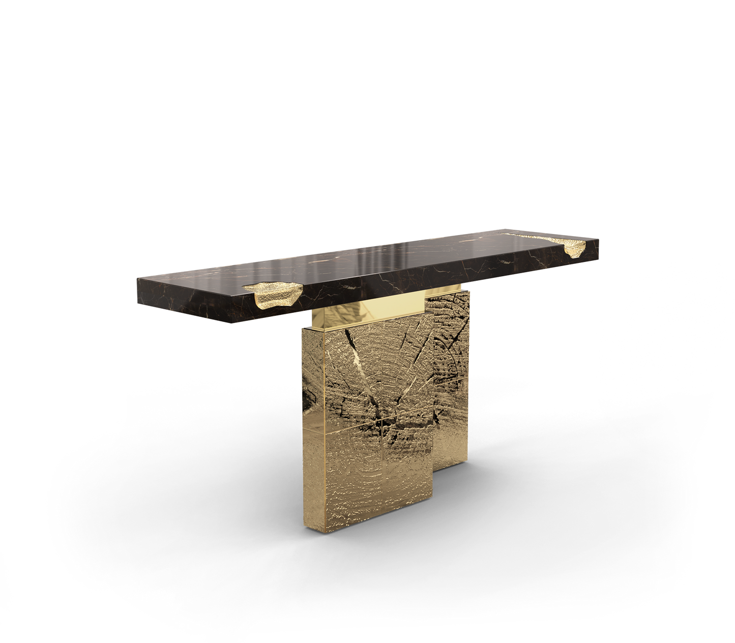EMPIRE III Luxurious brass etching CONSOLE
