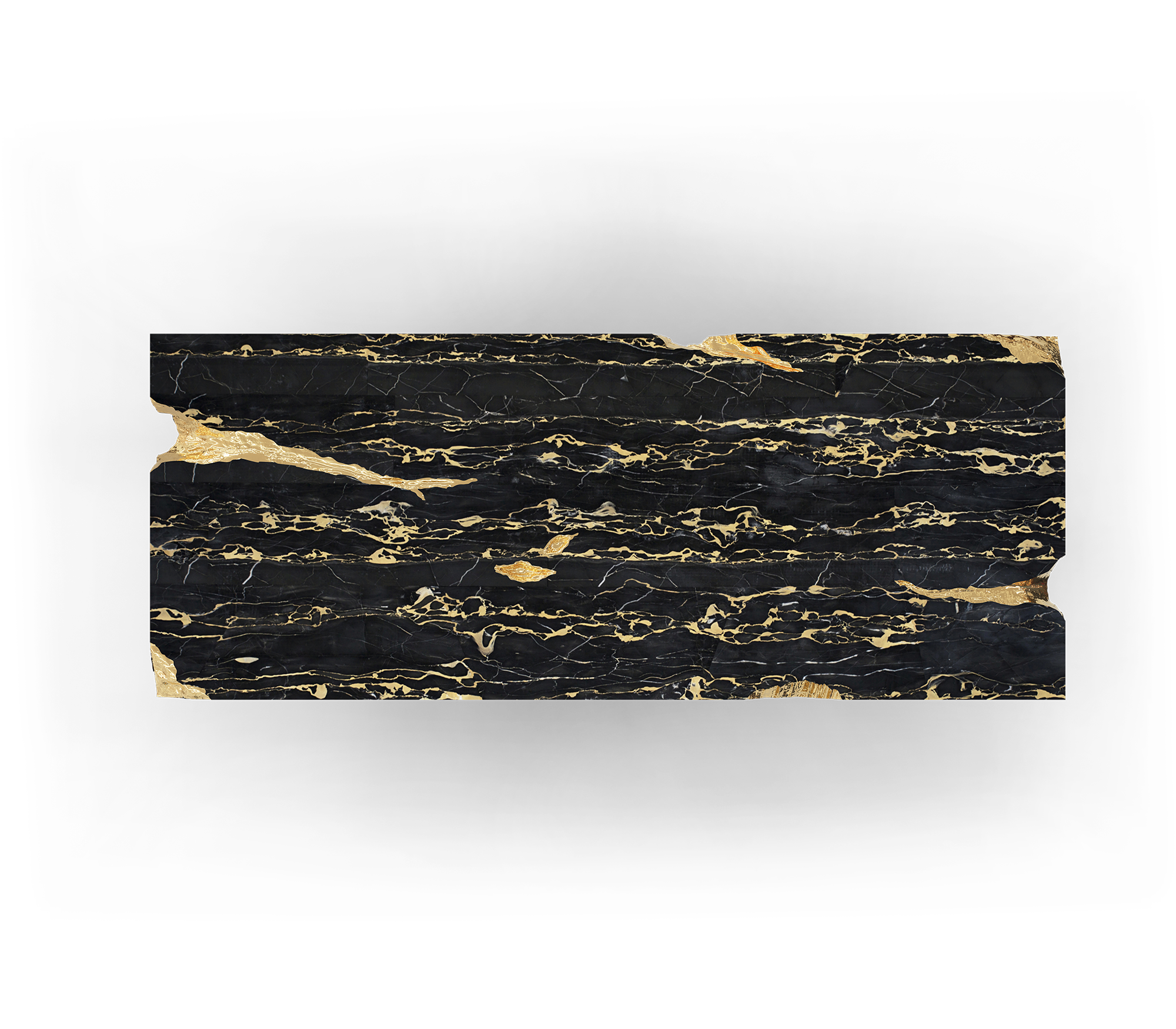 Brass Solid wood EMPIRE DINING TABLE